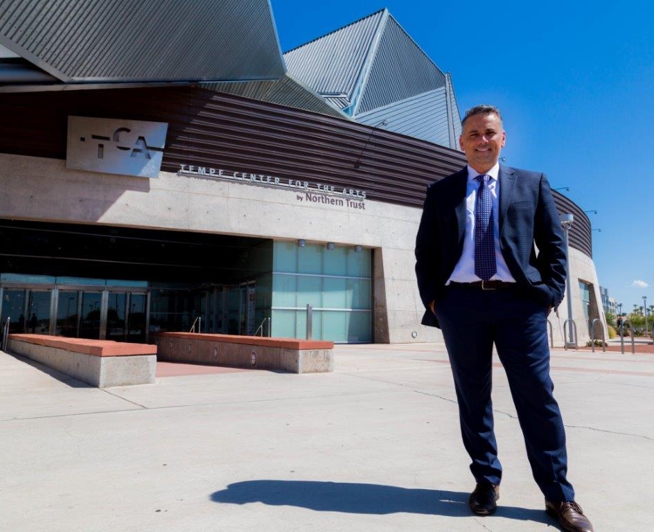 Luis Ruiz, new general manager of Tempe Center for the Arts, brings a wealth of experience to managing Valley venues such as the Orpheum, Phoenix Symphony Hall and the Herberger Theater, plus his drive to implement Tempe's arts plan. 